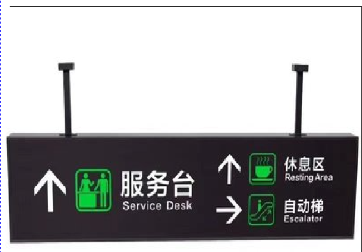 双峰吊牌灯箱制作流程。