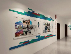 双峰企业文化墙用什么材料好？