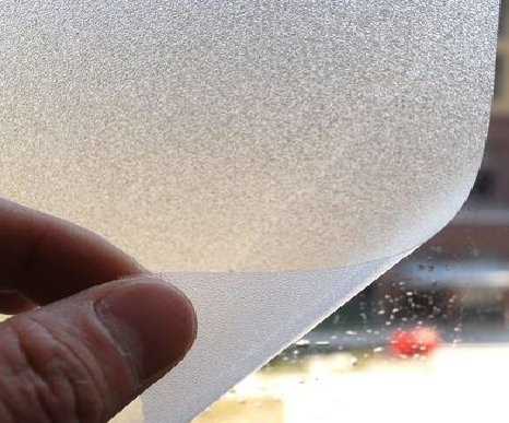 双峰玻璃门外面粘广告用什么材料好？